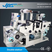 Double-Station Rotular totalmente rotativo Die-Cutter com função de corte